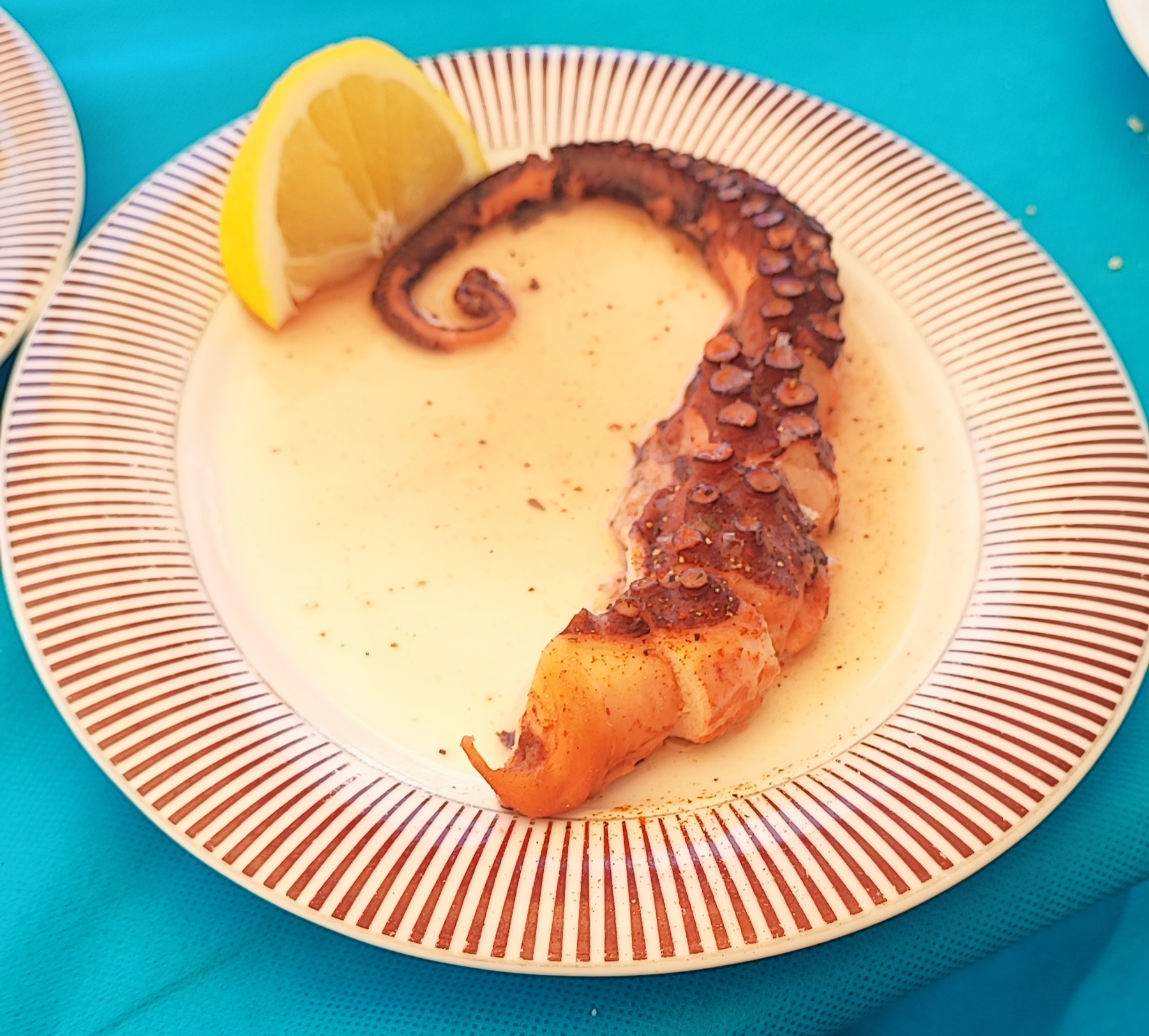 Pulpo a la brasa